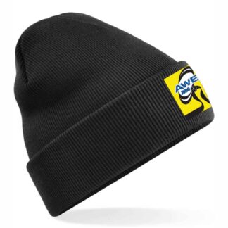 Beechfield Black Beanie  Hat